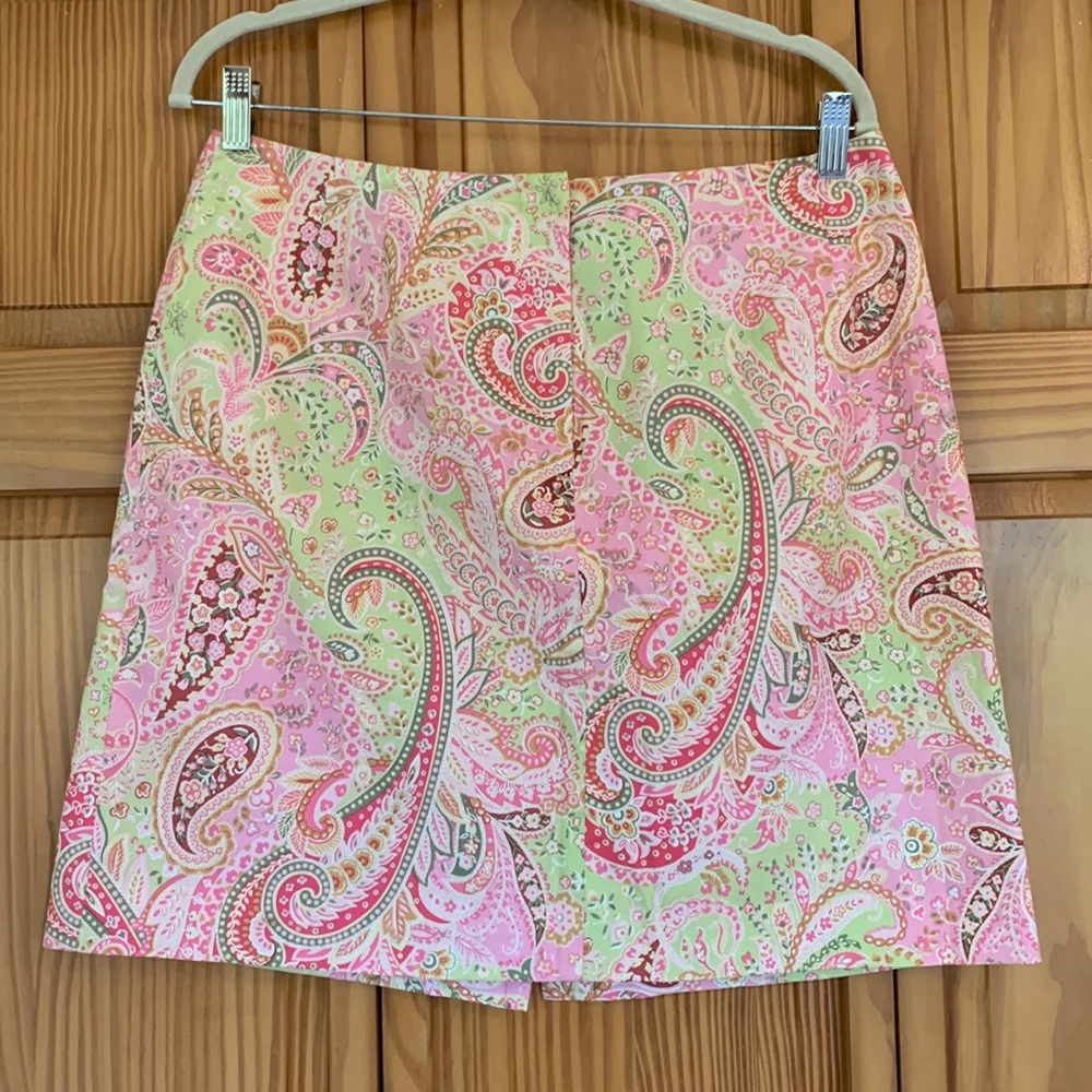 Talbots Paisley Skirt